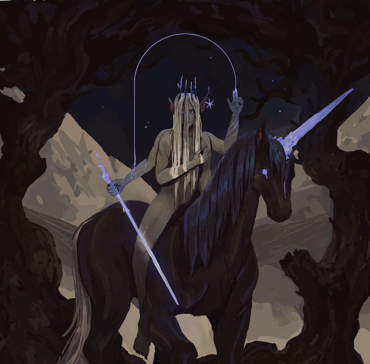 It costs your firstborn child to support a 5,000 year old archfey illustrator