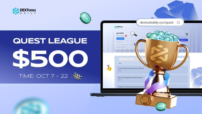 🎉 GIVEAWAY $50 cho 5 bạn may mắn nha 🫶🏻
GA ĐẦU TUẦN CÙNG DEXTOOLS DAILY APAC 

Cách tham gia:

1. Follow @DEXTools_Daily &amp; <a href="/Thienthien1305/">Thien Thien | Ⓜ️Ⓜ️ T</a> 
2. Tham gia group: 
t.me/DexToolsDailyC…
3. Like ❤️ + Retweet 🔁 post này
4. Tag 3 người bạn 👯‍♀️ và comment địa chỉ ví BEP20

⏳