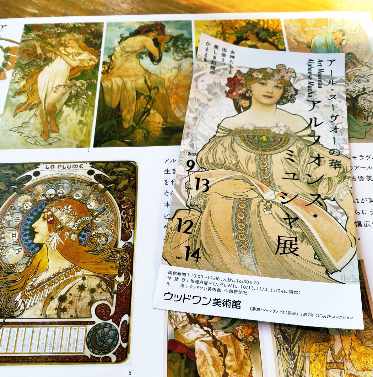 ミュシャ展行ってきた〜圧倒されました 