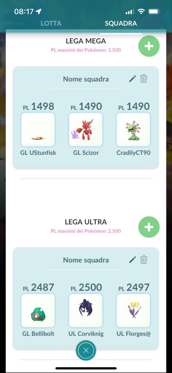 Legend in s23, not a fan of any open meta at the Moment, scizor is too powerfull and the night slash boost wins you the game instantly most of the time,
Parabolic charge should be more energy cause in ultra league bellibolt is a pain to deal with