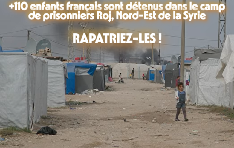 13 octobre 2025
+110 ENFANTS 🇫🇷
coupables de rien
sont TOUJOURS détenus
dans des conditions indignes
dans le camp-prison #Roj
Nord-Est de la #Syrie
en violation du droit international
&amp; de la Convention des droits de l'enfant
#RapatriezLes
<a href="/EmmanuelMacron/">Emmanuel Macron</a> <a href="/jnbarrot/">Jean-Noël Barrot</a> <a href="/francediplo/">France Diplomatie 🇫🇷🇪🇺</a>