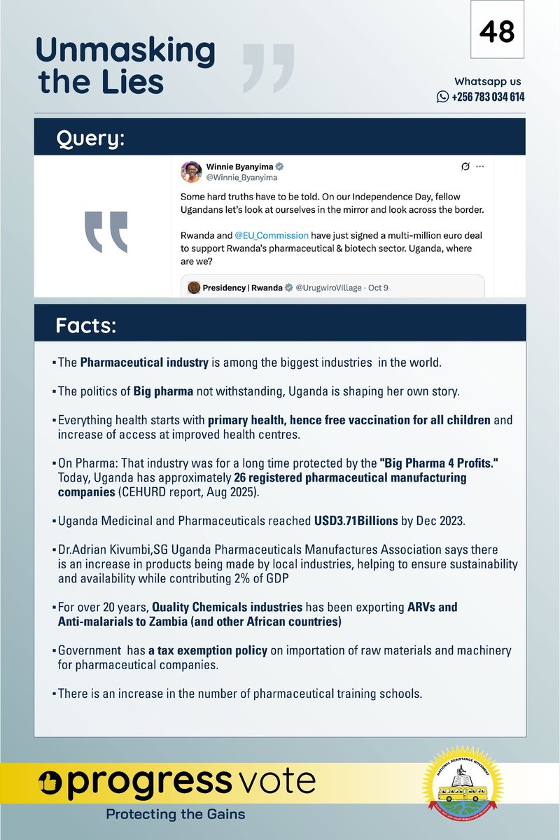 You tell the lies,we unmask you.

The onus is on us to prove you wrong.
#UnmaskingTheLies as we're working 💪 towards #ProtectingTheGains.