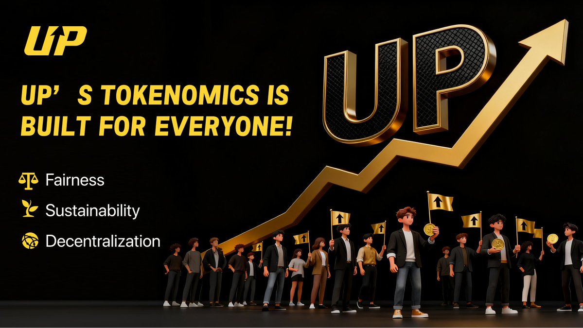 UPProtocol_Web3's tweet image. 🚀 UP’s tokenomics is built for the people!
Fair ✅ | Sustainable 🌱 | Decentralized 🌐
Not to reward whales 🐋, but to empower the ecosystem .💪
Every holder matters, every transaction drives growth 📈.
Join us on this journey — where community power creates real value! ✨…