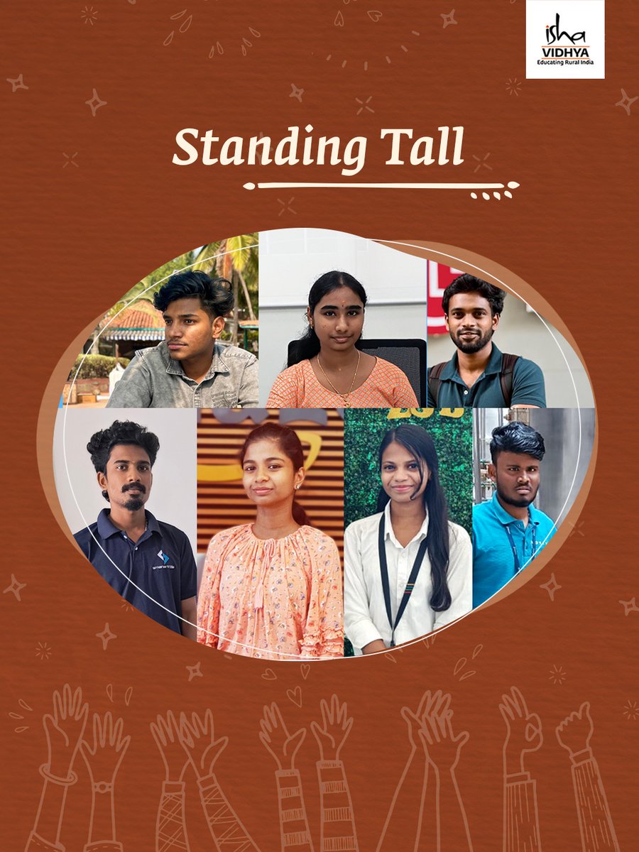 ishavidhya's tweet photo. Our students graduate with a self-assurance that is grounded in a robust education and well-honed aptitude. Read how some of our alumni are thriving professionally and have progressed to sustaining their families at https://t.co/f2VKieVOtG https://t.co/79pm3zI7p1