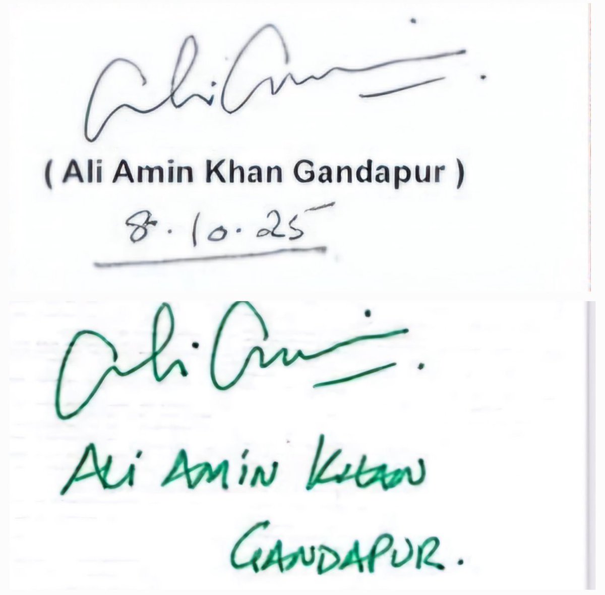Ismail Khan (@ikpeshawar) on Twitter photo I am really worried about the deteriorating eye sight of our Governor, Faisal Karim Kundi for finding AAG’s signatures dissimilar. <a href="/fkkundi/">Faisal Karim Kundi</a> I am really worried about the deteriorating eye sight of our Governor, Faisal Karim Kundi for finding AAG’s signatures dissimilar. <a href="/fkkundi/">Faisal Karim Kundi</a>