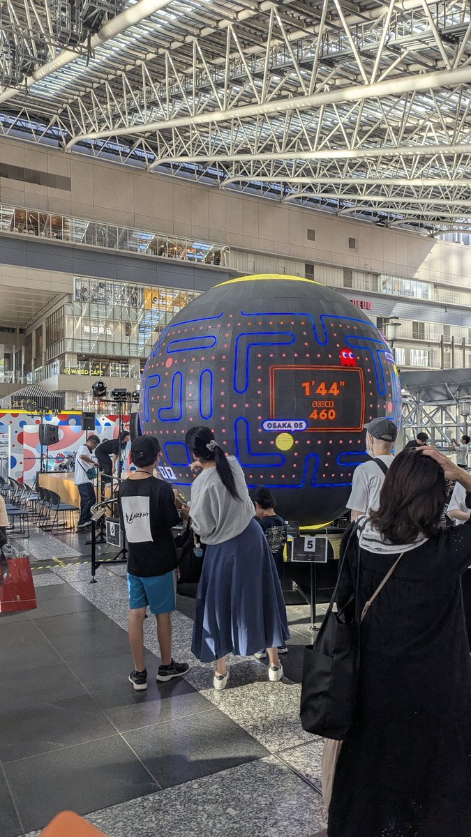 taichi1010twt's tweet photo. 大阪梅田で万博イベント開催中
梅田の万博広場もこれで見納めか😭
#LINQVISION https://t.co/MQN6DzJUnL
