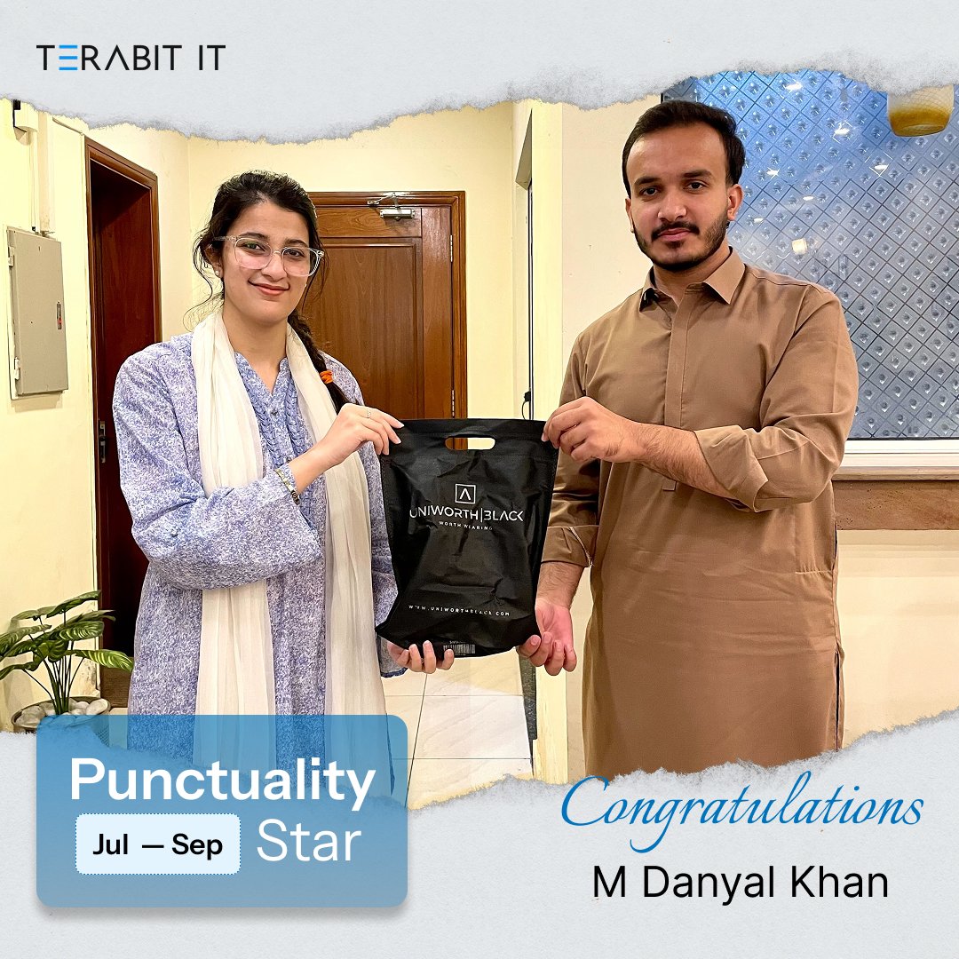 TerabitIt's tweet photo. Big cheers to our Employees of the Month and our Punctuality Star!
Your dedication and consistency keep our workplace thriving.
Keep shining and inspiring! 🙌✨

#employee #team #workplace #Culture  #MotivationAtWork https://t.co/Vj1k4ekgsN