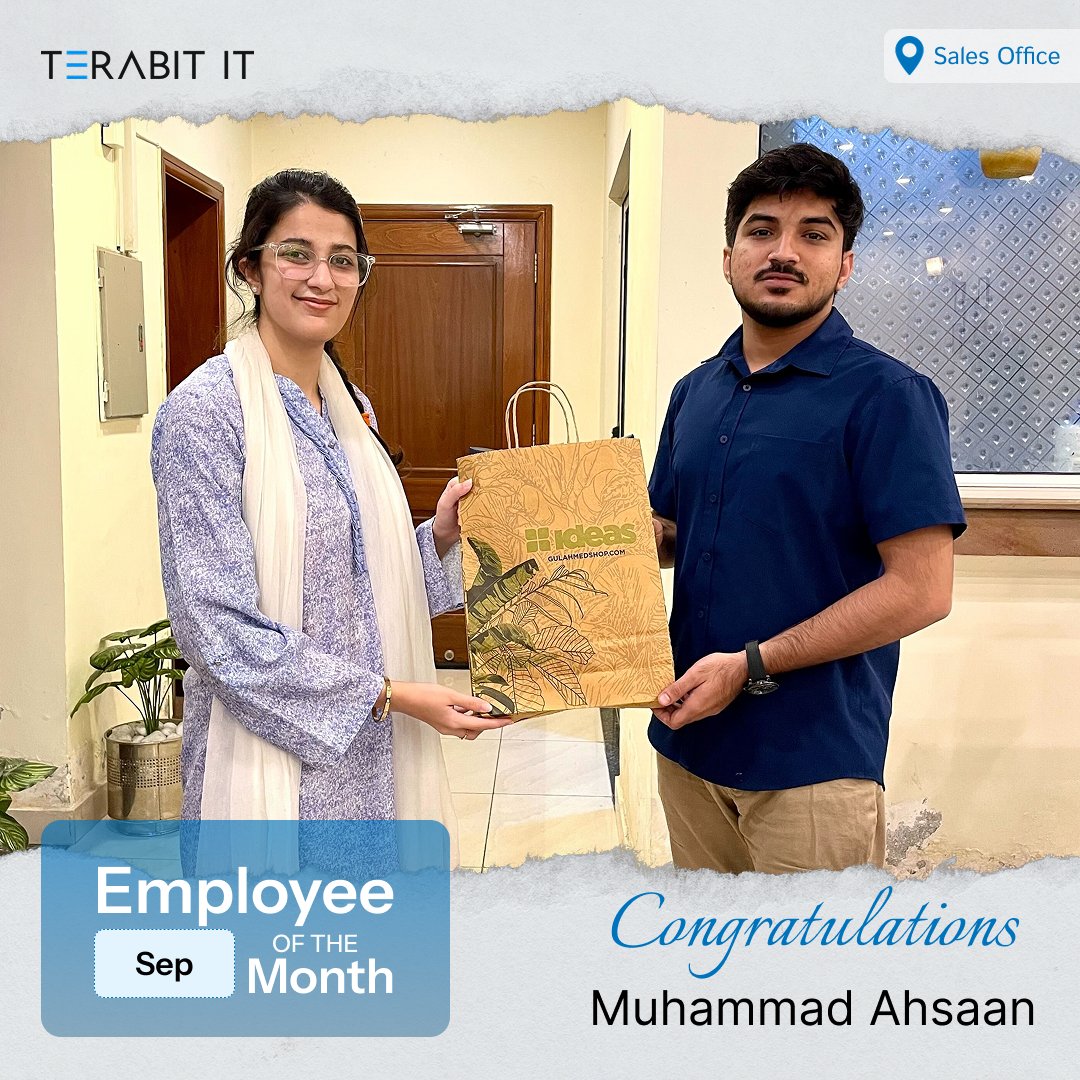 TerabitIt's tweet photo. Big cheers to our Employees of the Month and our Punctuality Star!
Your dedication and consistency keep our workplace thriving.
Keep shining and inspiring! 🙌✨

#employee #team #workplace #Culture  #MotivationAtWork https://t.co/Vj1k4ekgsN
