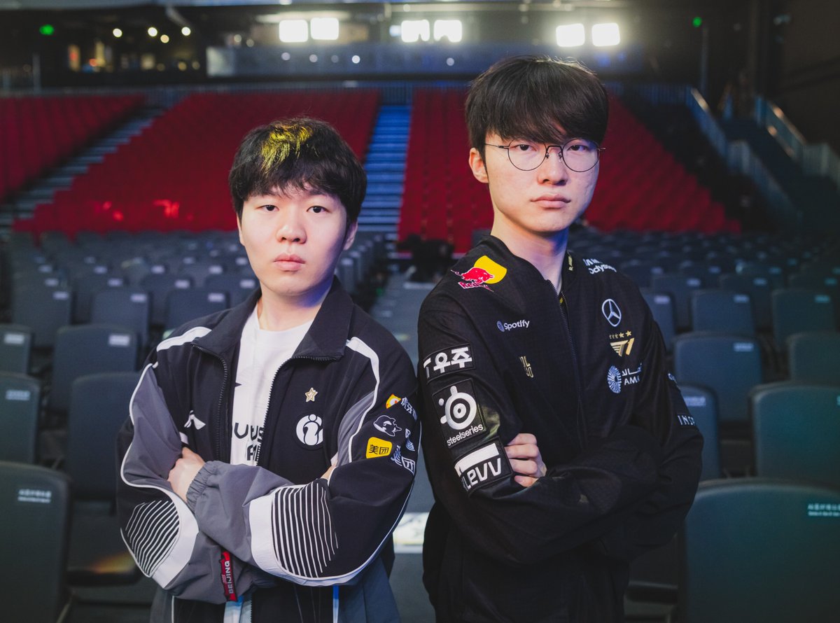 TOMORROW:

Rookie versus Faker.