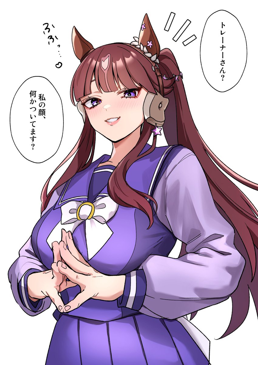 トレ「うぅっ…ララがあんまり綺麗で、、、ゴメン」
#ウマ娘
