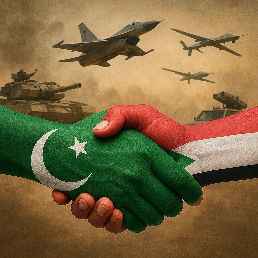 #SamvadaUpdate Sudan and Pakistan Sign $1.5 Billion Defence Cooperation Agreement

Pakistan has signed a $1.5 billion defence agreement with Sudan, signalling its expanding role as a defence exporter and a growing alignment with conflict-ridden regimes in Africa.

The deal