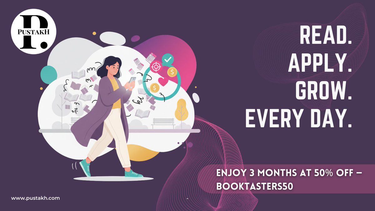BookTasters's tweet image. Big ideas. Small moments. Massive impact. ✨
Upgrade your daily reading habit.
🚀 50% off Premium for 3 months — BOOKTASTERS50