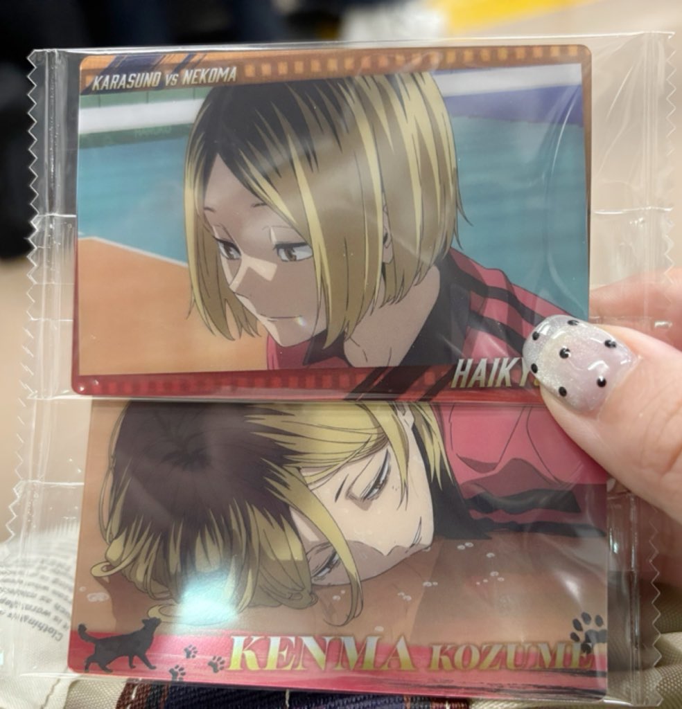 今回のハイキューウエハースノーマルが神すぎ…😭✨✨
推しのツラが良すぎて今日も幸せです(՞ o̴̶̷̤  ̫ o̴̶̷̤ ՞)💖