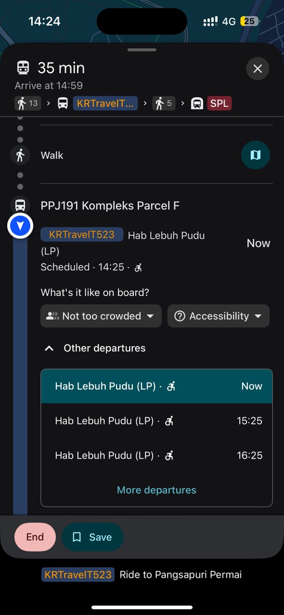 DeanReality's tweet photo. WTH with public bus didn’t stop at stop to pick up passenger. I think you really need to see how these people work. When frequency is every 60 mins.🤬

Bus: KR T523 (to Hab Lebuh Pudu)
Time: 14:25 (pass by but drove on the rightmost lane)
Stop: PPJ191
@putrajayaMY @putrajayacorp https://t.co/pqjK2VY9IZ