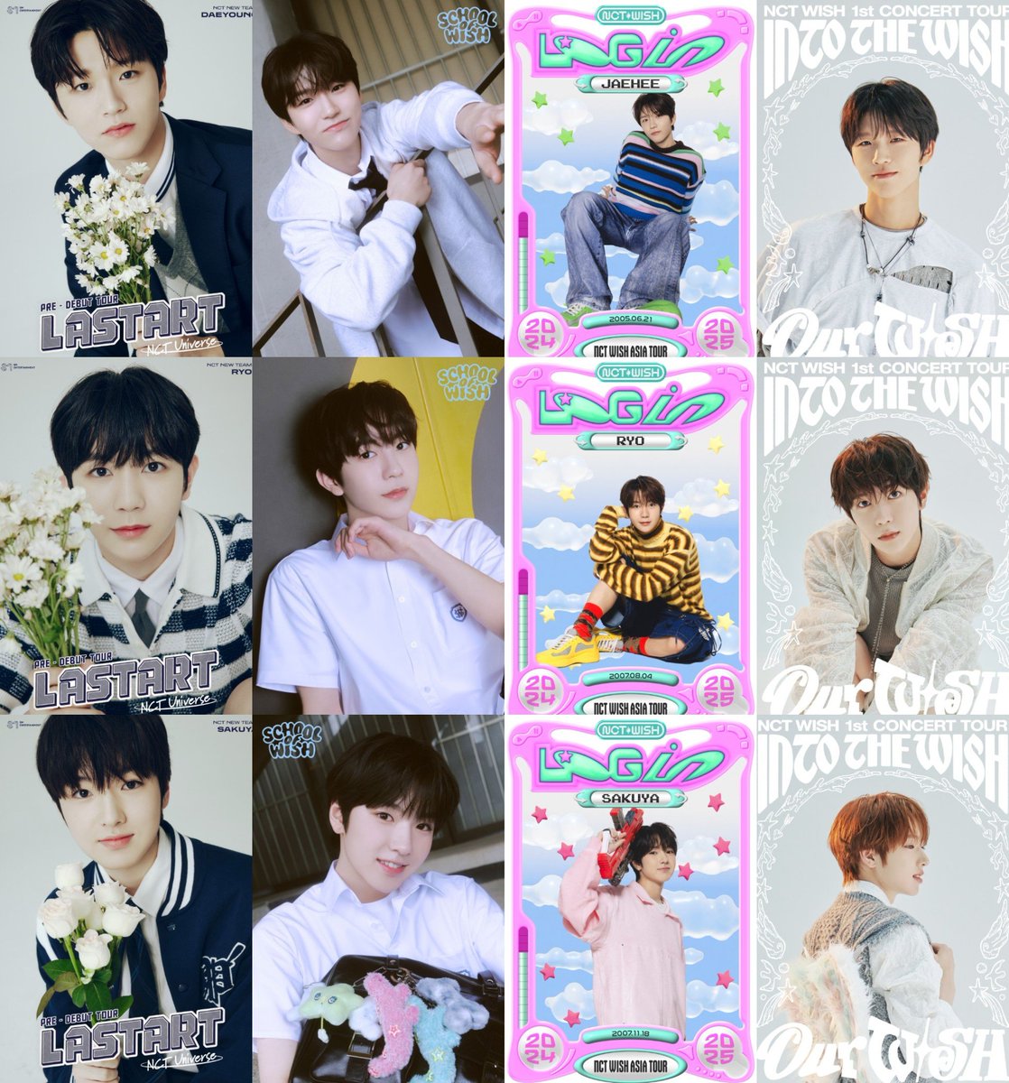 from pre-debut tour to first concert tour 💚🫳🏻 위시 화이팅! #NCTWISH