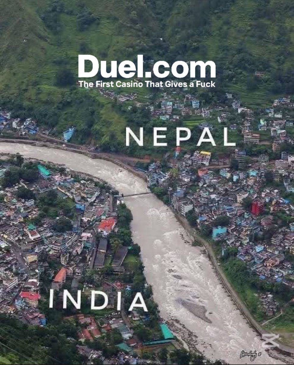 You Won’t Believe These Mind-Blowing🤯 Borders Between Countries!🌎

A thread🧵

1. NEPAL AND INDIA