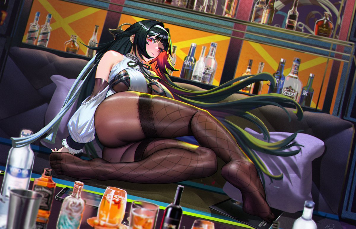 耀佳音 | 最上-川 #pixiv pixiv.net/artworks/13016… #ZenlessZoneZero #耀嘉音 #绝区零