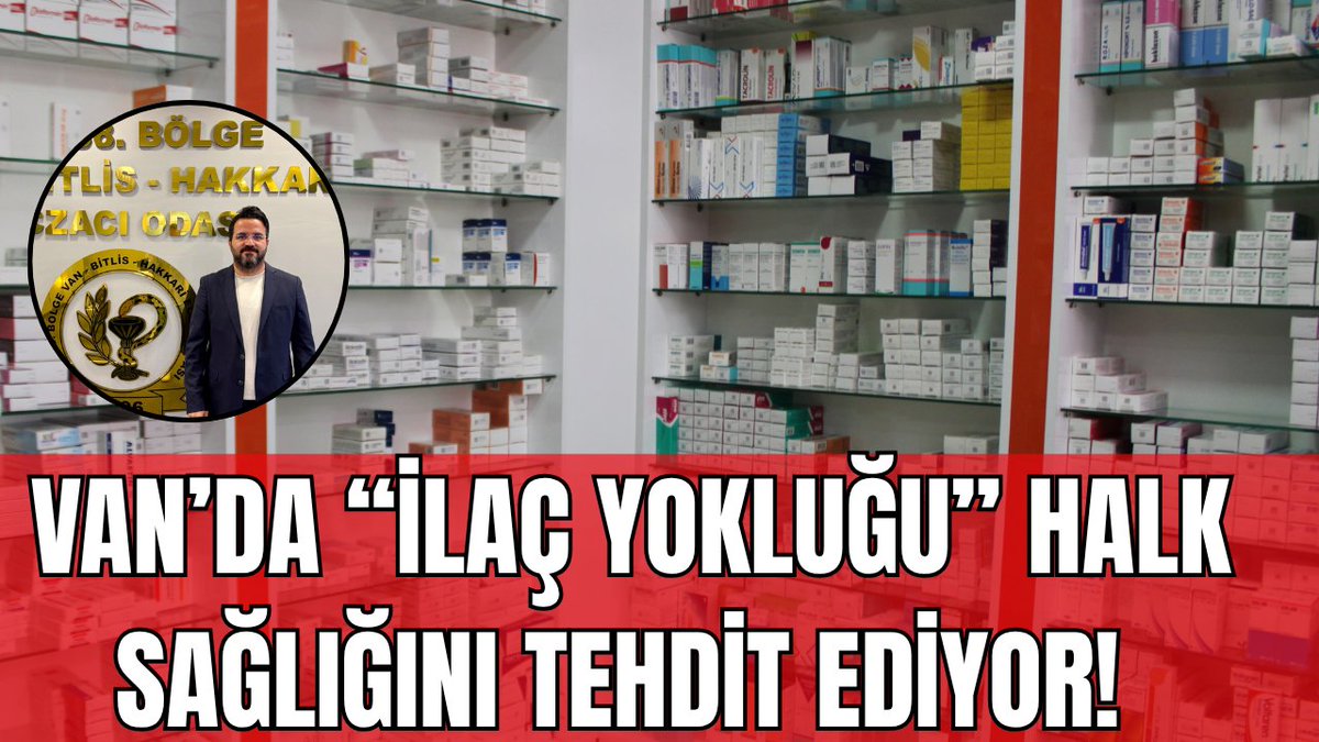 Van'da İlaç Kriz Haline Geldi! Peki Neden? van65haber.com/eczaci-odasi-b… 
<a href="/vaneczacodas/">Van-Bitlis-Hakkari Eczacı Odası</a>