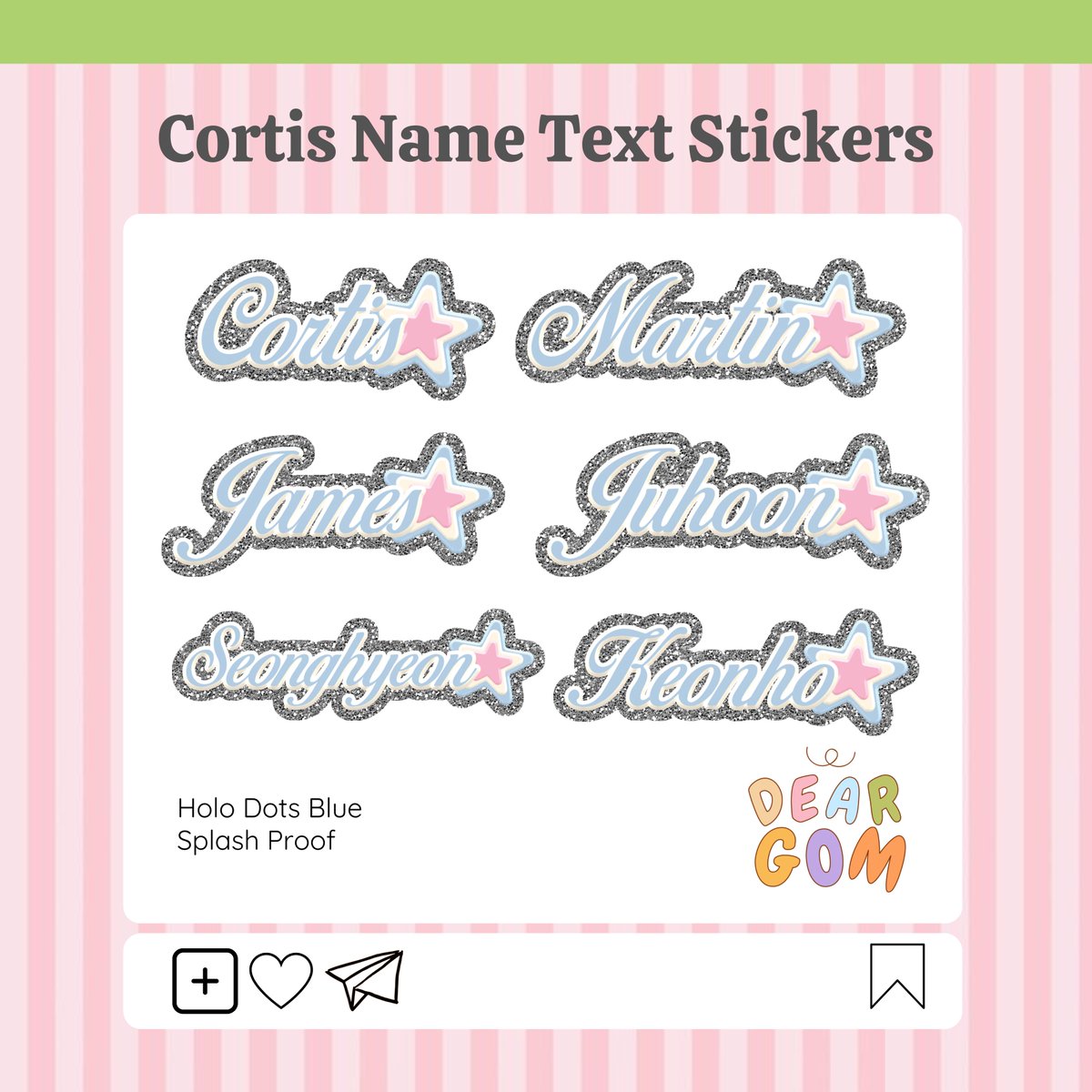 deargomph's tweet photo. #gommiestickers

[NEW] Cortis Name Text Stickers    

🤍only 25 pesos each      

wts lfb anik anik cortis james juhoon martin seonghyeon keonho ph https://t.co/vcr7hVf9T2