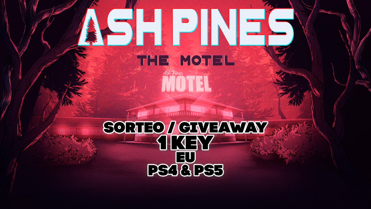 🏆#GIVEAWAY | #SORTEO🏆
Ash Pines: The Motel 1x #PS4 y #PS5 🔄 Cross-Buy
🇪🇺

🔁Repost
🔤Tag a friend
🔤Comment your X nickname on YT &amp; Like: youtu.be/LJxAce9GMh8
👤 Follow: <a href="/StrangaGames/">Stranga Games 🎮</a> + <a href="/RatalaikaGames/">Ratalaika Games</a> + <a href="/WaddysWDS/">🏆WaddysWDS🏆</a>

Good Luck to everyone!🍀
#AshPinesTheMotel #indiegame