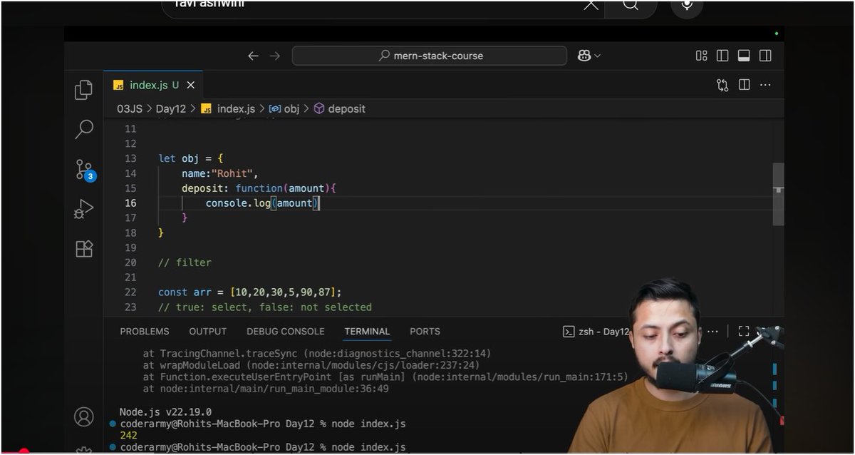 Durgeshy_adav's tweet image. 🚀 Day 27 Done!
Explored Map, Filter, Reduce, Set &amp;amp; Map in JavaScript 🧠
Data transformation simplified 💡
Logic sharper, code cleaner 💪

#100DaysOfCode #JavaScript #WebDev #CoderArmy