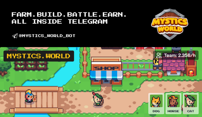 In Mystics World, treasures don’t drop, they’re fought for🥷🥷🥷

Ready to dig, duel, and conquer your fortune? Your wallet awaits, but only the bold will fill it💰💰💰