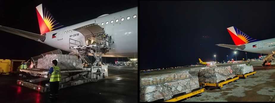 PortCalls's tweet photo. Philippine Airlines airlifted close to 20 tons of humanitarian cargo for affected residents in #earthquake-hit Cebu.

@flyPAL 
https://t.co/FiDGXhfCW0 https://t.co/GKQHfmqp0J