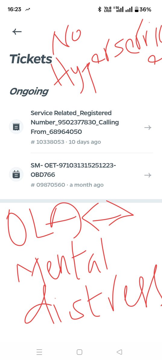 MKrishna2649's tweet photo. Hey @grok, past 45days my S1X+ is in @OlaElectric, Nizamabad. No job card, No response, completely mental distress since my purchase. I think @bhash @OlaEV_Support lacks basic ethics, humanity &amp; integrity. #WhosGonnaPunishOlaElctric?
#NoHyperService🖕 
#SayNoToOLA https://t.co/tm4rErGDqZ