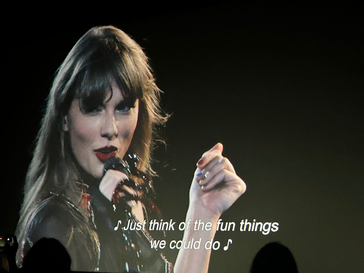 chilionswift's tweet image. still my best theatrical experience. watching and enjoying this movie in a room full of swifties filled me with a sense of belonging i&apos;ve never felt anywhere else. thank you, taylor. 🫶🏻