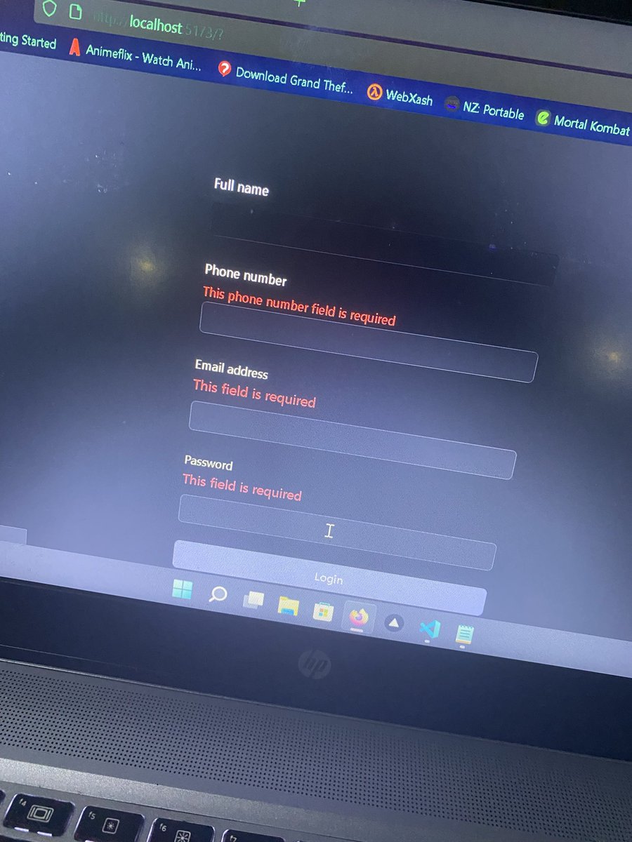 hakeemzakariyau's tweet image. Day 68 &amp;amp; 69
Learned how to use RegEx and conditional statements to validate a registration form detecting invalid emails, weak passwords &amp;amp; wrong inputs. 

Currently wrapping up the project, and it’s looking smooth! 

#FrontendDev #React #CodingJourney #100DaysOfCode