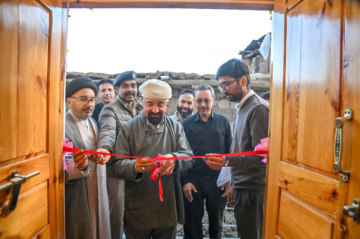 Indus_Dispatch's tweet image. #MohdJafferAkhoon inaugurated multiple #developmentprojects in #Kargil