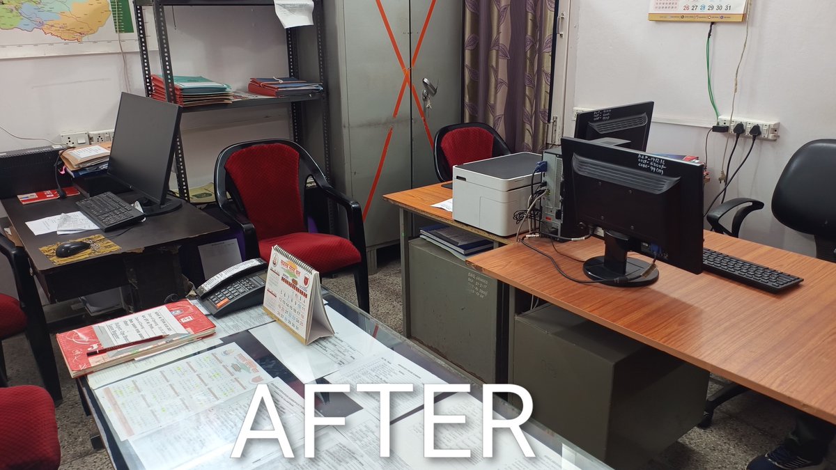 दिनांक 10.10.2025 को क्षेत्रीय मुख्यालय (वि. प्र.) स. सी.बल जम्मू में “Special Campaign 5.0” के अंतर्गत ऑफिस की  सफाई की गई | #SpecialCampaign 5.0

<a href="/PIBHomeAffairs/">PIB - Ministry of Home Affairs</a>
<a href="/PMOIndia/">PMO India</a>
<a href="/DARPG_GoI/">DARPG 🇮🇳</a>