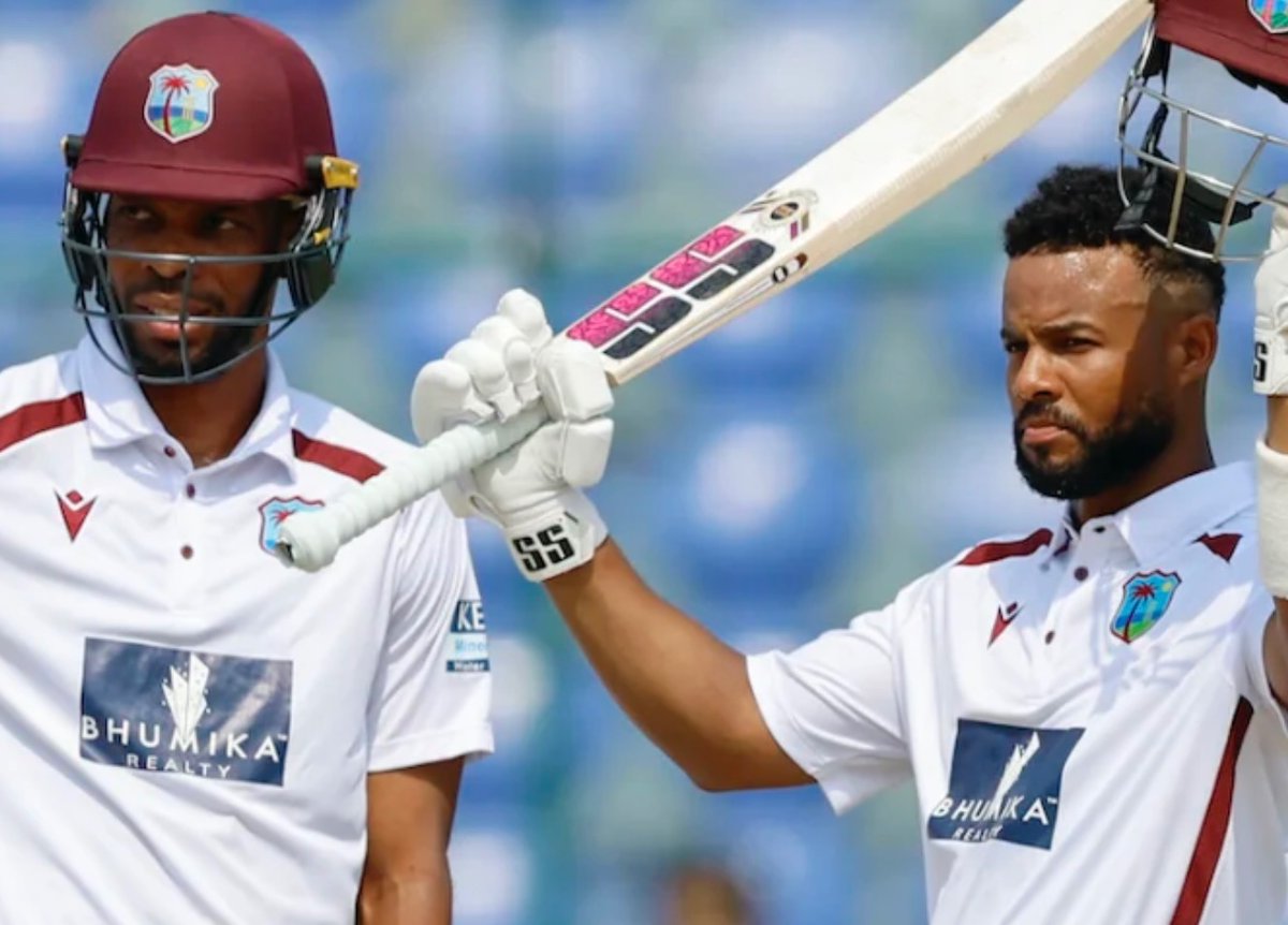 CricketCrowd's tweet image. REPLAY THE MOMENTS Shai Hope amd John Campbell struck rare centuries on Indian soil in the second Test on Day 4 in Delhi.
cricketcrowd.com/displayvideo.h…

#INDvWI #WIvIND