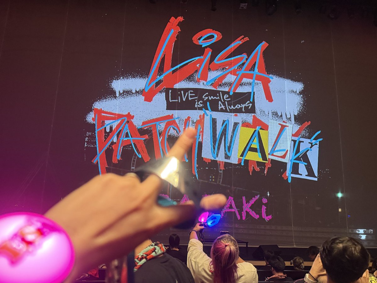 本日も最高でした✨
あの曲やあの曲、回収出来た❤
あそこの繋ぎはエモかった🥹
そしてエンカしてくださった皆さん、ありがとうございました🥰
#LiSAパッチウォークツアー