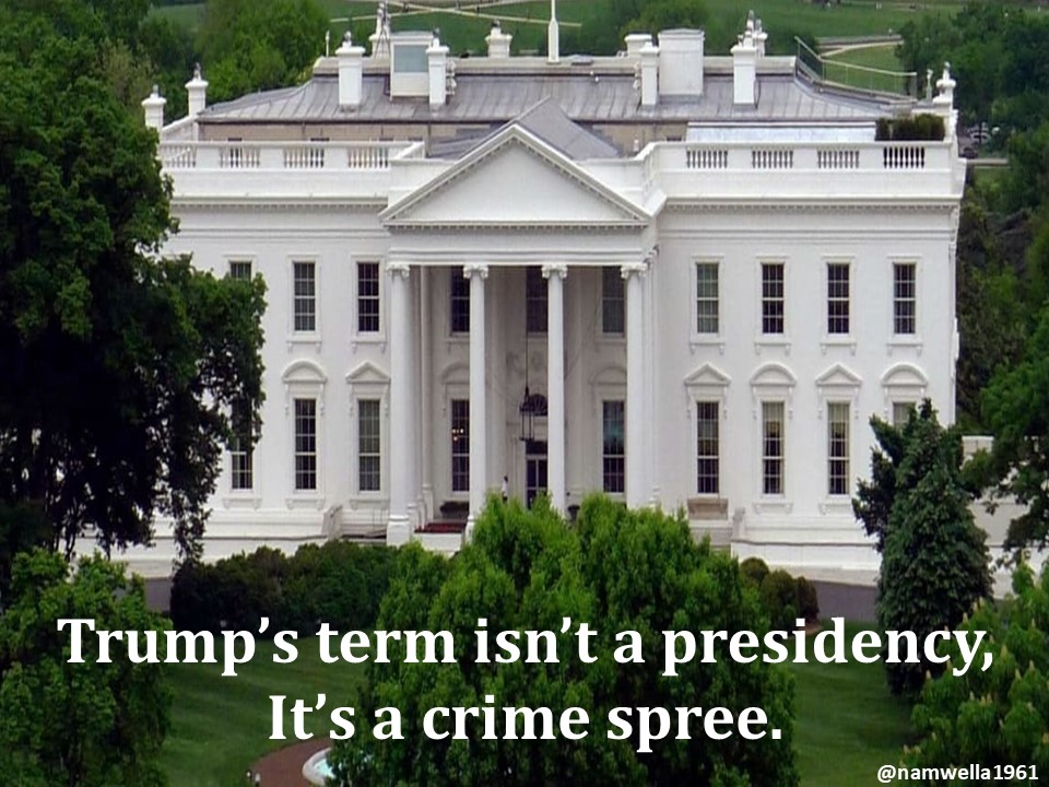 namwella1961's tweet image. Politico: Trump has opened a massive $500k per person 'pay for play" club for the rich to get access to the White House.
But tell us more about Joe Biden's corruption problem.🙄
#TrumpIsUnfitForOffice #TrumpisaNationalDisgrace #ReleaseTheTrumpEpsteinFiles #TrumpEpsteinFiles
