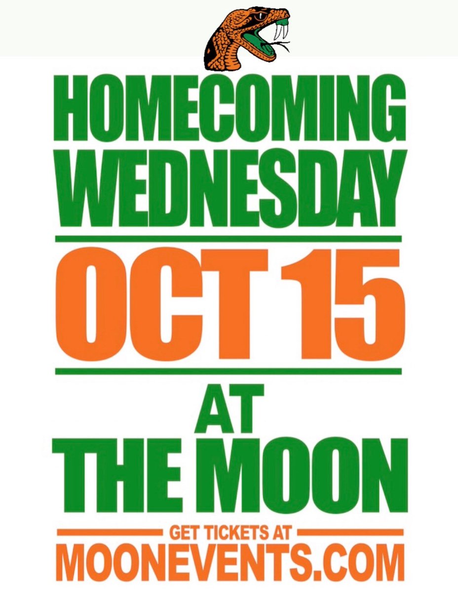 THE MOON WEDNESDAY 
FAMU HOMECOMING 2025
GET TICKETS AT DJDEMP.COM
FOR VIP TABLES 850.590.6300