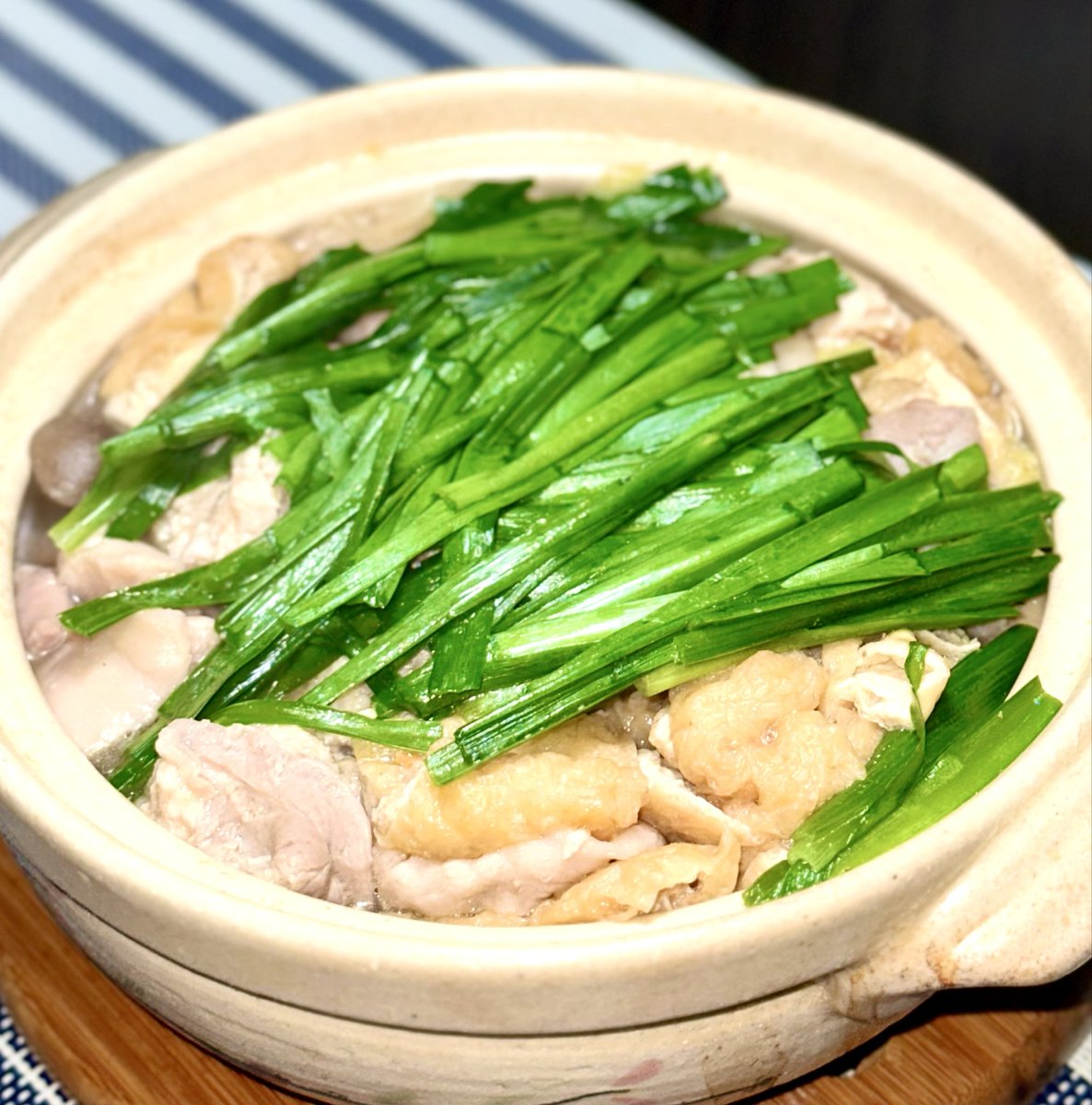 三連休なんてあっという間😣

ニラたっぷり鍋食べてはよ寝よ🍲

ちゃんこ霧島のちゃんこ鍋スープ