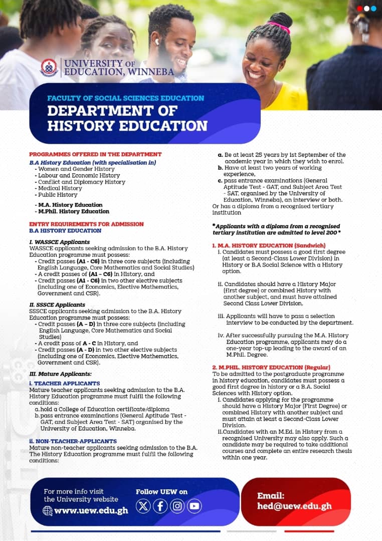 Drop your contact in my DM if you need any help concerning UEW ADMISSIONS OR ANY QUESTIONS AND LET’S ADD YOU TO THE FRESHERS HELP DESK GROUP