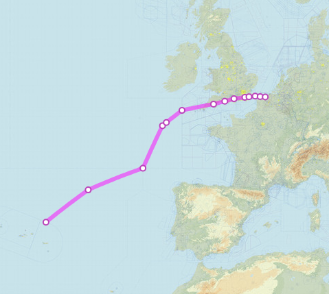 SirListenalot's tweet photo. MMU #A332's #MMF34 & #MMF35 en route Lajes - Eindhoven with (four) Belgian #F35's #BAF101-104 bound for Florennes. Live stream should start prior 1300z
🎥 https://t.co/YYG3x7B70p https://t.co/2bwv7HF4mh