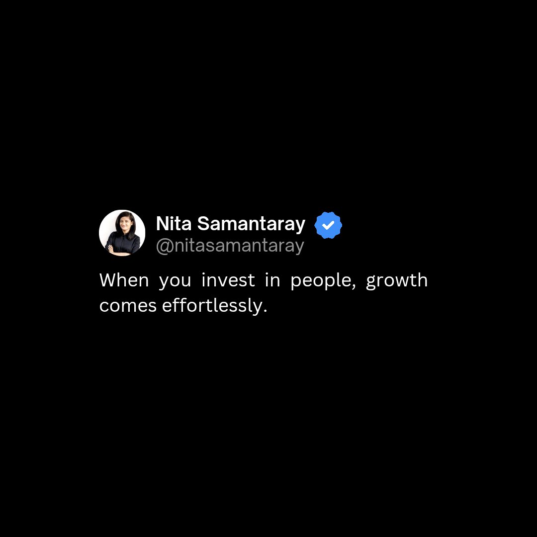 Focus on building people and relationships - not just chasing numbers.

When your team feels valued and connected, growth becomes a natural outcome.

💡 Remember: People drive performance, not the other way around.

#Leadership #GrowthMindset #TeamCulture #RelationshipBuilding
