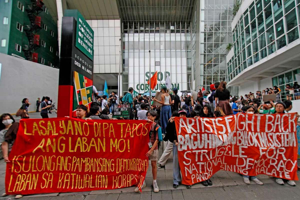 Benildean Laban sa KORAPSYON. 
DLSU-CSB💚