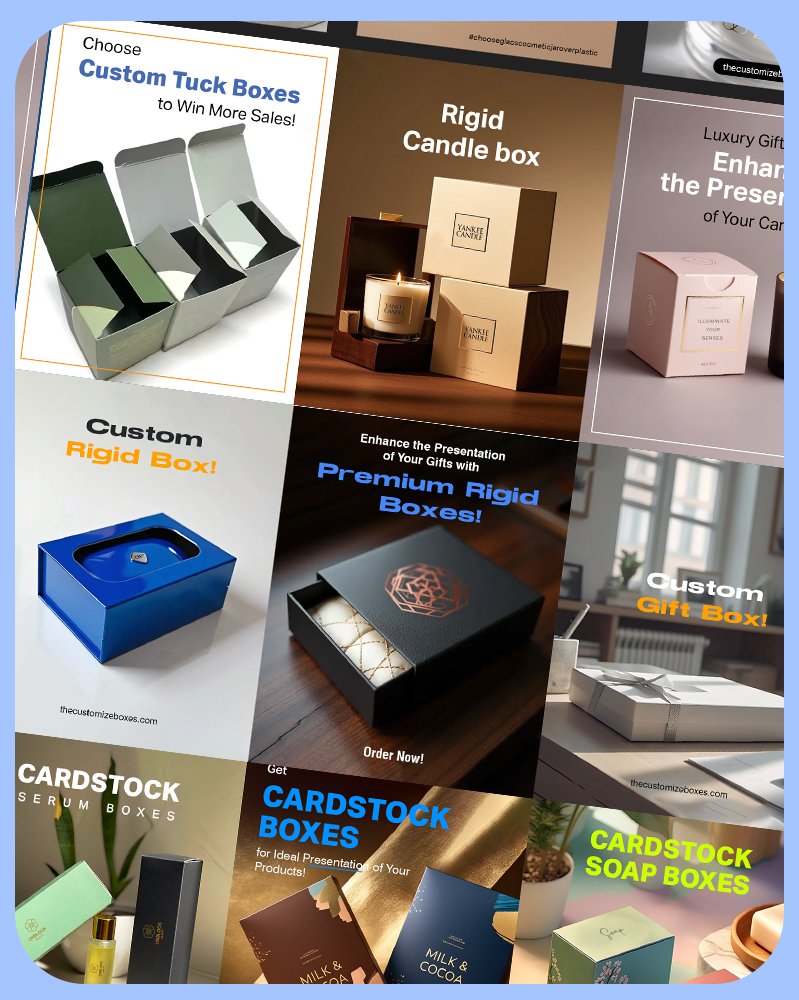 TCustomizeBoxes's tweet image. thecustomizeboxes.com
Leverage Social Media’s Power!
🎨Boost Sales by Posting Your Products with Personalized Packaging on Social Media!👥
𝗘𝗺𝗮𝗶𝗹: sales@thecustomizeboxes.com
𝗖𝗮𝗹𝗹: (972)-590-8867
#Thecustomizeboxes #wordofmouthmarketing #socialmediastats #Boxes