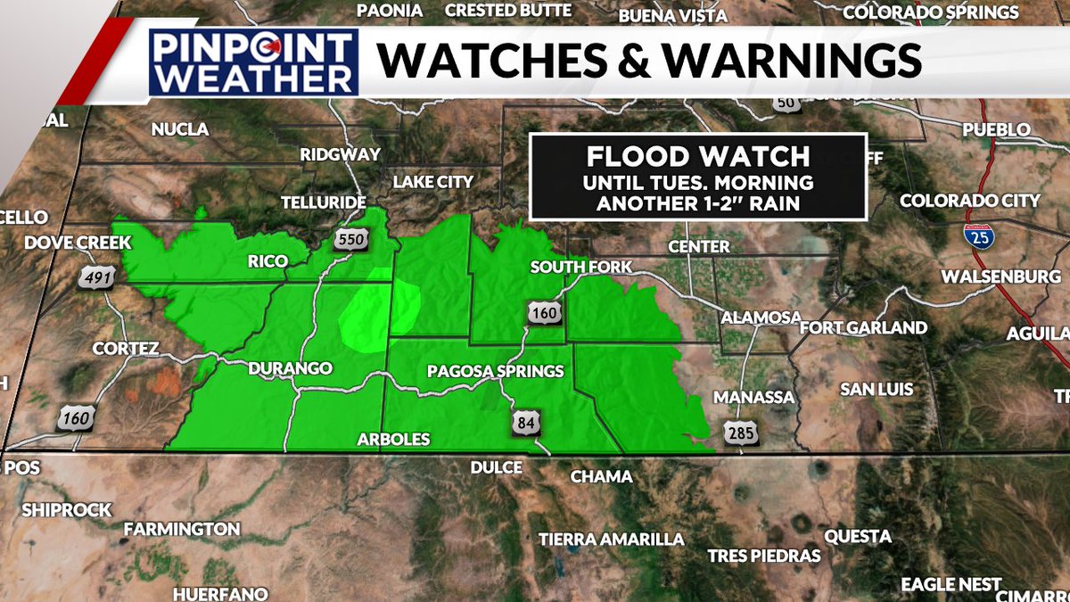 Another round of moderate to heavy rain on the way from remnants of Raymond - back to back rare heavy rain events will lead to more flooding concerns the next 24 hours  #cowx