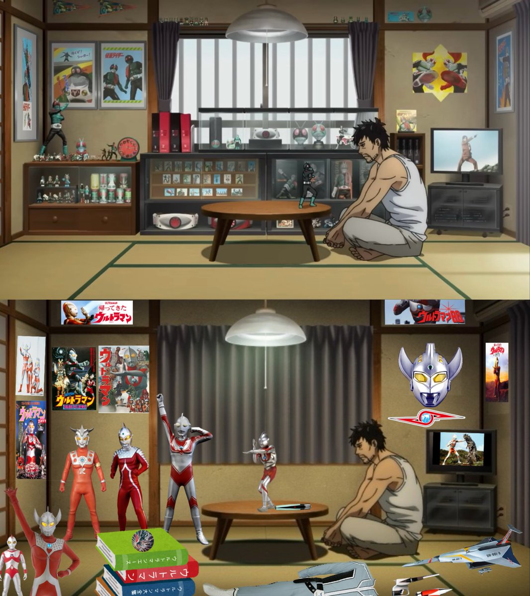 推し変した丹三郎の部屋