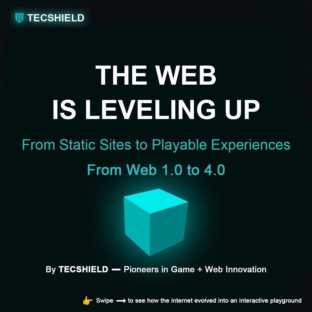 TecshieldO's tweet image. (1/1)
The web is leveling up. 🌍
From static pages to immersive, gamified experiences — here’s how it happened (and where it’s headed next).
👉 Swipe through →

#tecshield #teamtecshield #gamedevelopment #webdevelopment #interactiveweb #gamifiedux #innovations #gamedesign