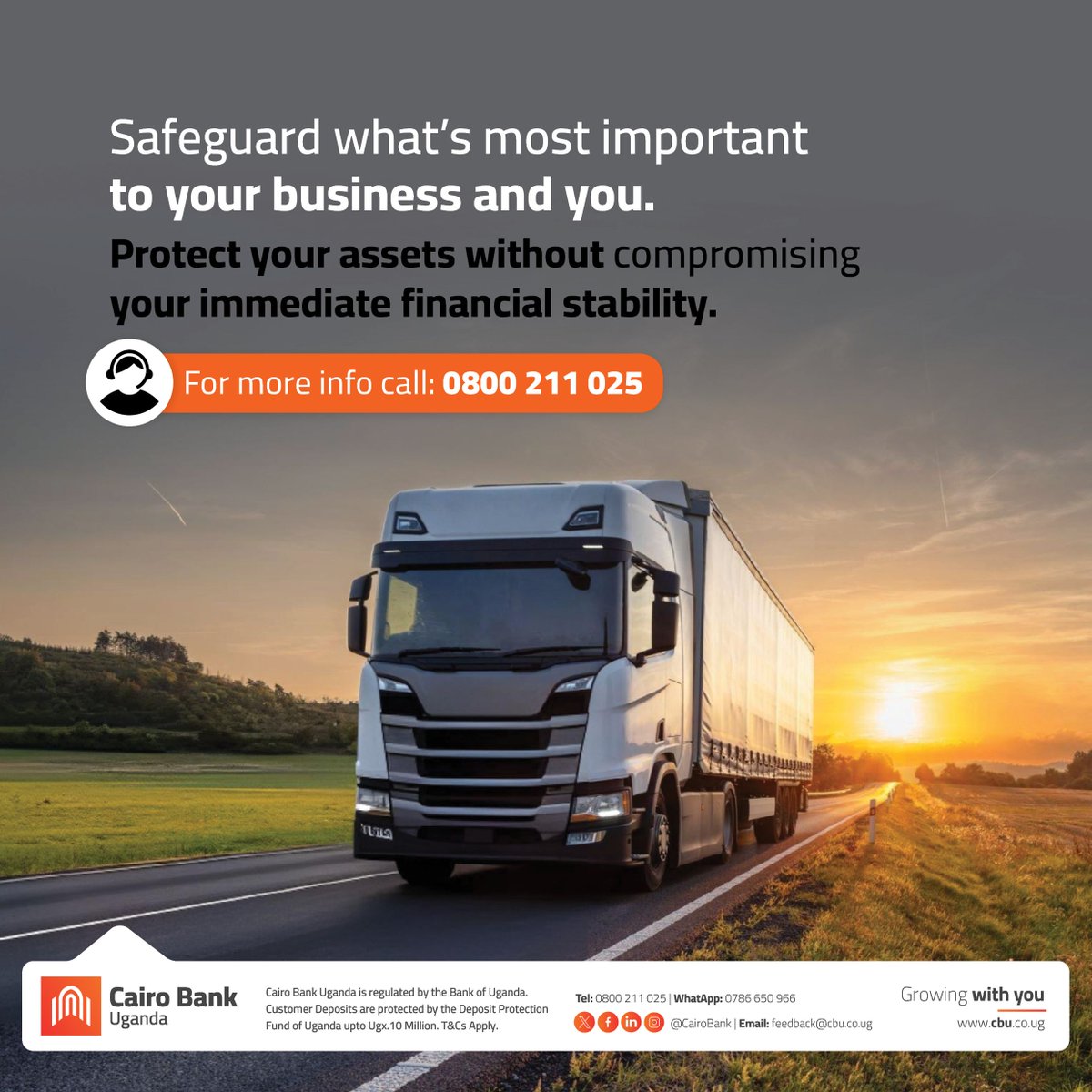 CairoBank's tweet image. Explore the benefits of our Insurance Premium Financing! Protect your most valued possessions with adaptable payment options for your insurance policies.  

#InsurancePremiumFinancing #ProtectWhatMatters #CairoWay #GrowingwithYou