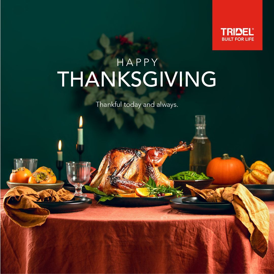 Happy Thanksgiving! Today, we’re thankful for family, friends, and the vibrant communities we’re proud to be a part of. May your holiday be filled with joy, connection, and plenty of delicious food.

Our Tridel Presentation Centres will be open today from 12:00 pm to 5:00 pm.