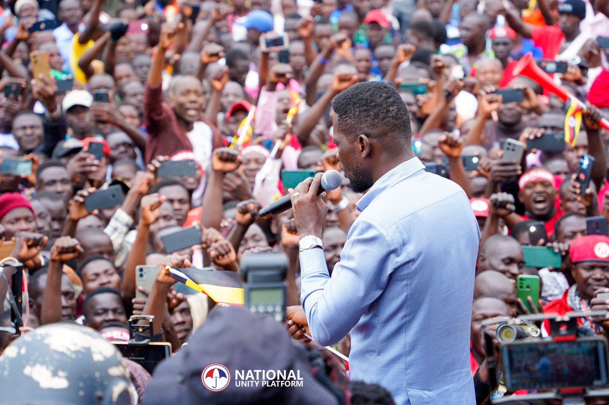 Allano56's tweet image. Uganda is strongest when united. The NUP government will rebuild war-torn regions, heal divisions, and make every Ugandan feel at home in their country. 

BOBI WINE | #ProtestVote2026
