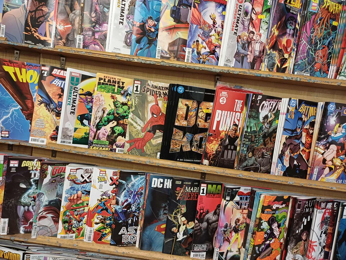 Some of the COMICS on the shelves now