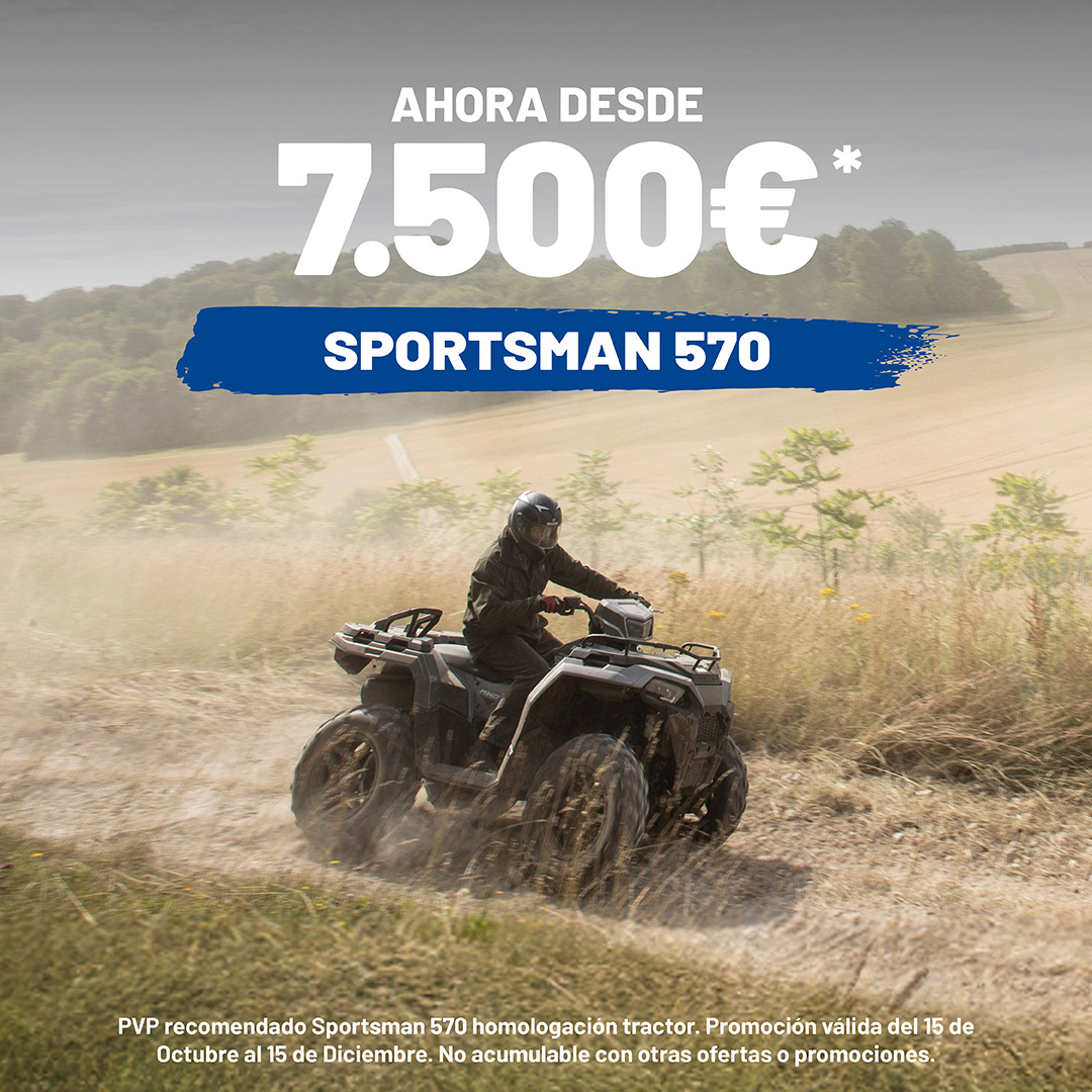 valledeltietar's tweet image. Vía Quads R.A.L
OFERTA POR TIEMPO LIMITADO
Aprovecha la oportunidad de llevarte el Polaris Sportsman 570 con condiciones especiales del 15 de Octubre al 15 de Diciembre
+ info:
polaris-spain.com/sportsman/
valledeltietar.net/quad-ral/
Tel: 918670202
-
#quads #recambiospolaris #polaris
